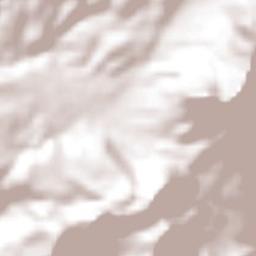 San Pedro Tenayac Terrain Map