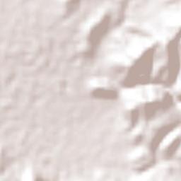 Ciudad Serdán Terrain Map