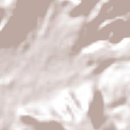 La Huacana Terrain Map