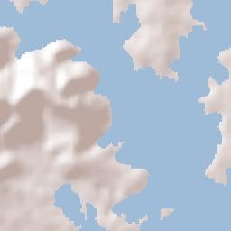 Buenavista Tetela Terrain Map