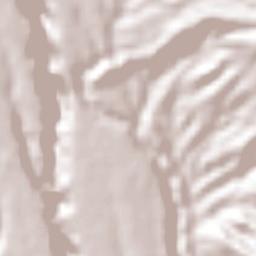 San Pablo Tejalpa Terrain Map