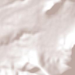 San Isidro Huilotepec Terrain Map