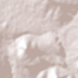 San José Ixtapa Terrain Map