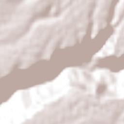 Chigmecatitlán Terrain Map