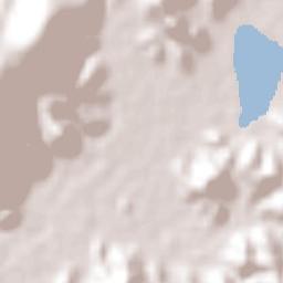 Santa Ana Necoxtla Terrain Map