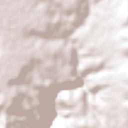 Huejonapan Terrain Map