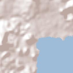 Catemaco Terrain Map