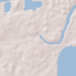 Puerto Ceiba Terrain Map