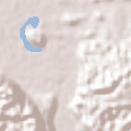 Bajadero Terrain Map