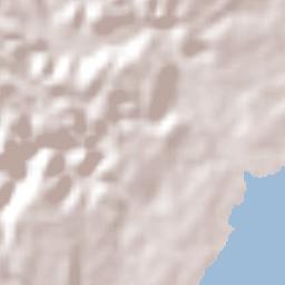 San Gregorio de Nigua Terrain Map