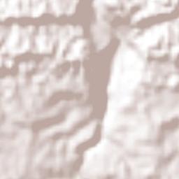 Quebrada Terrain Map