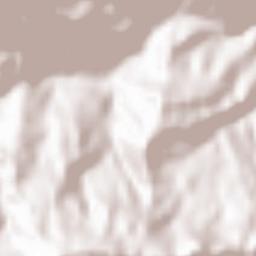 Amphoe Chom Thong Terrain Map