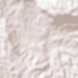 San Sebastián Terrain Map