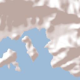 Charlotte Amalie Terrain Map