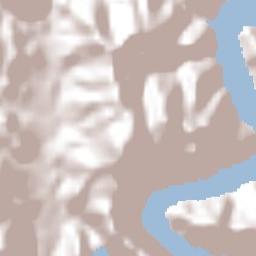 Infiernillo (Morelos de Infiernillo) Terrain Map