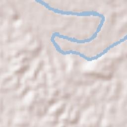 Las Margaritas Terrain Map