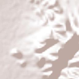 El Escondido Terrain Map