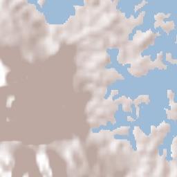 Cerro Quemado Terrain Map