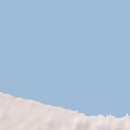 Puerto Esmeralda Terrain Map