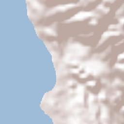 Bluefields Terrain Map