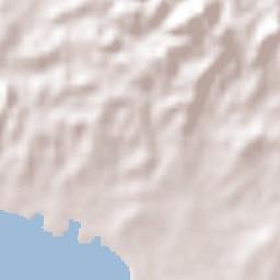 Boquerón Cabo Rojo Terrain Map