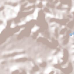 Lluveras Terrain Map