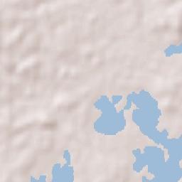 San Pedro Mártir Terrain Map