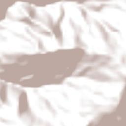 Concepción Pápalo Terrain Map