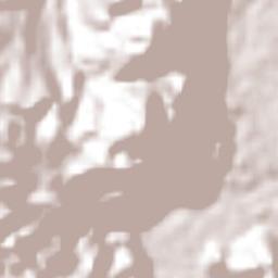 Santa María Jacatepec Terrain Map