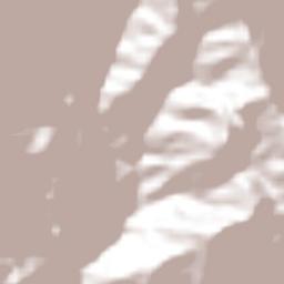 Santa María Pápalo Terrain Map