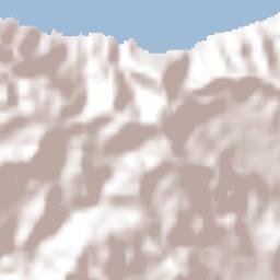 Northcentral Terrain Map