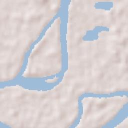 Netzahualcóyotl Terrain Map