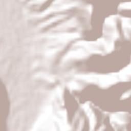 Alpoyeca Terrain Map