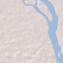 Estación San Manuel Terrain Map