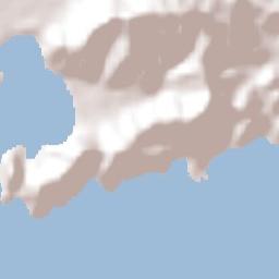 Ixtapa-Zihuatanejo Terrain Map