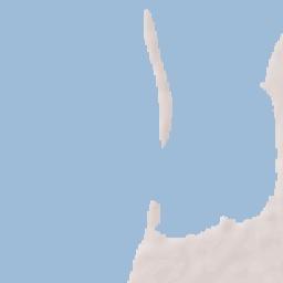 Codrington Terrain Map