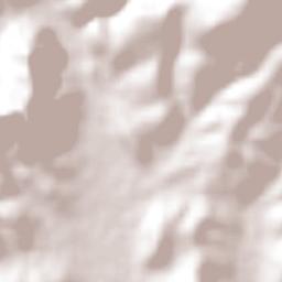 Santa María Chachoápam Terrain Map