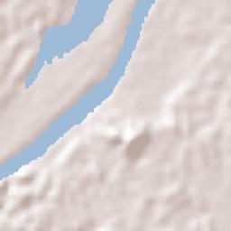 Vicente Guerrero Terrain Map