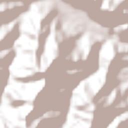 Vicente Guerrero Terrain Map