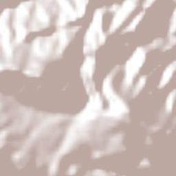 Santiago Huauclilla Terrain Map