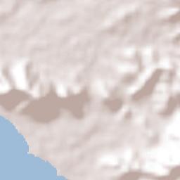 Papanoa Terrain Map