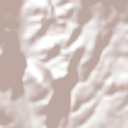 San Miguel Achiutla Terrain Map