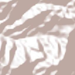 San Pablo Atzompa Terrain Map