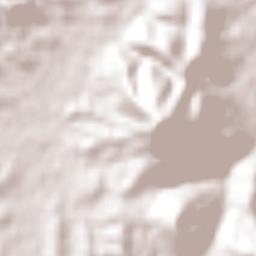 Santa María Atzompa Terrain Map