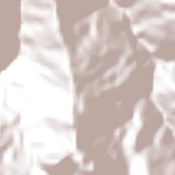 Santo Domingo Albarradas Terrain Map