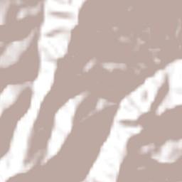 San Pablo Cuatro Venados Terrain Map