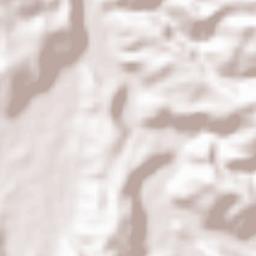 Cervantes Terrain Map