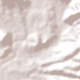 San Luis Acatlán Terrain Map