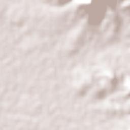 Santa Lucía Ocotlán Terrain Map