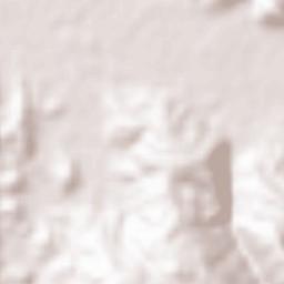 San Gabriel Terrain Map